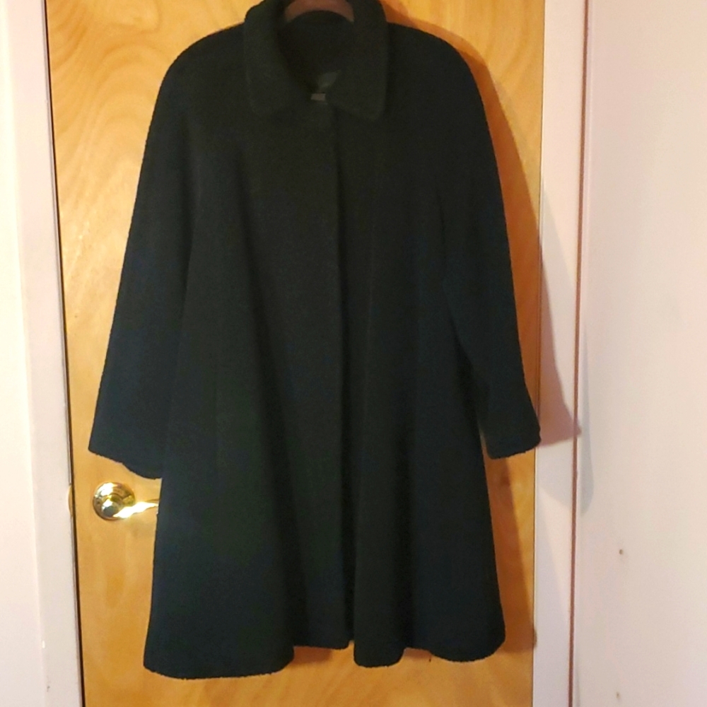 J. Percy for Marvin Richards, darling, vintage Lambswool/ Mohair blend coat